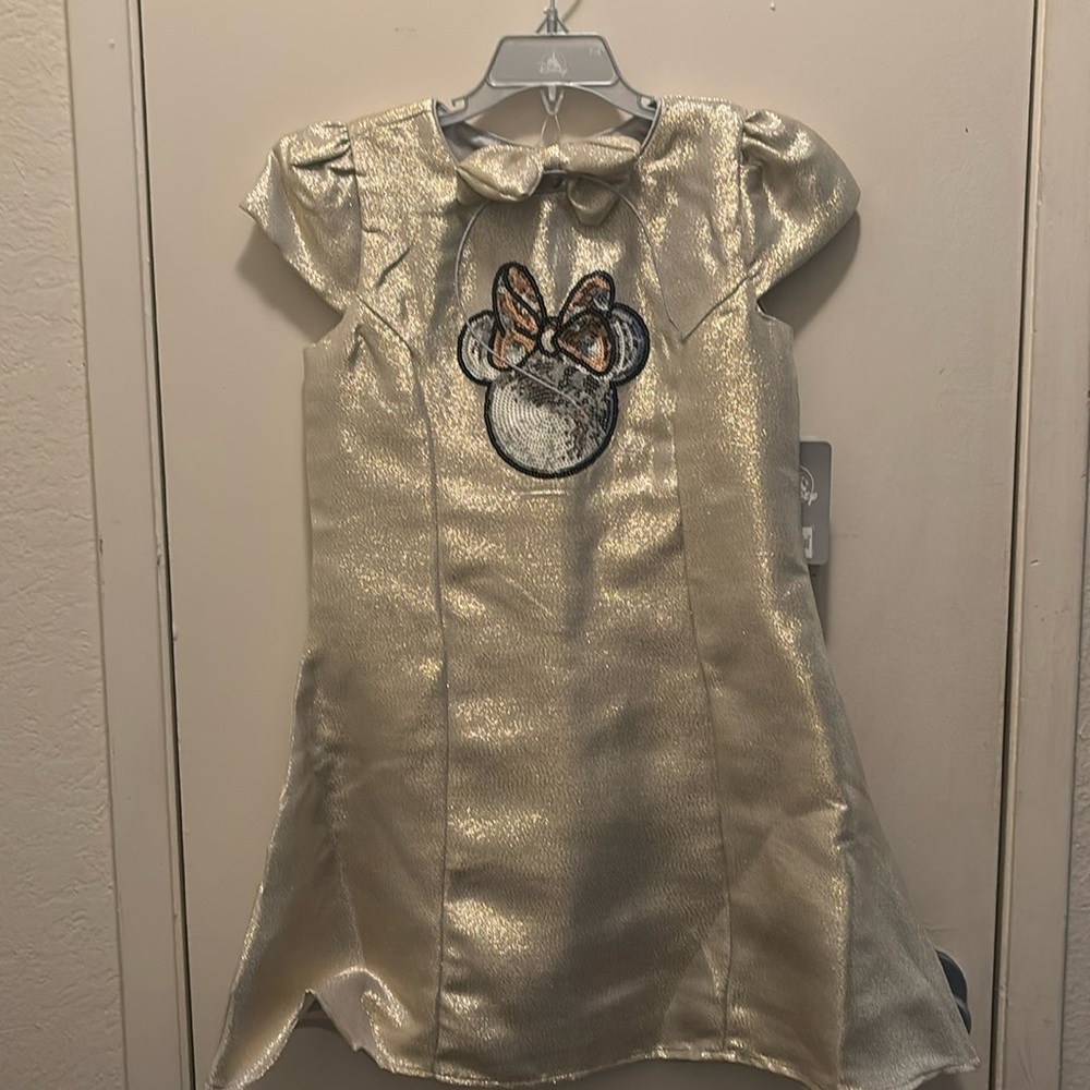 Girls fancy Disney Minnie Mouse dress